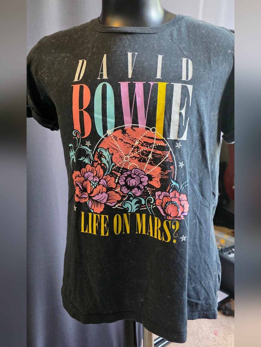 David Bowie Life On Mars Tee XL